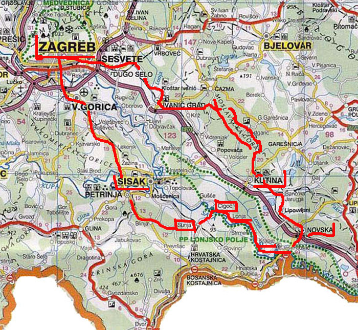 novska karta hrvatske HR OFF ROAD FORUM • View topic   SPACEKOM PO HRVATSKOJ (2003. 2009.) novska karta hrvatske